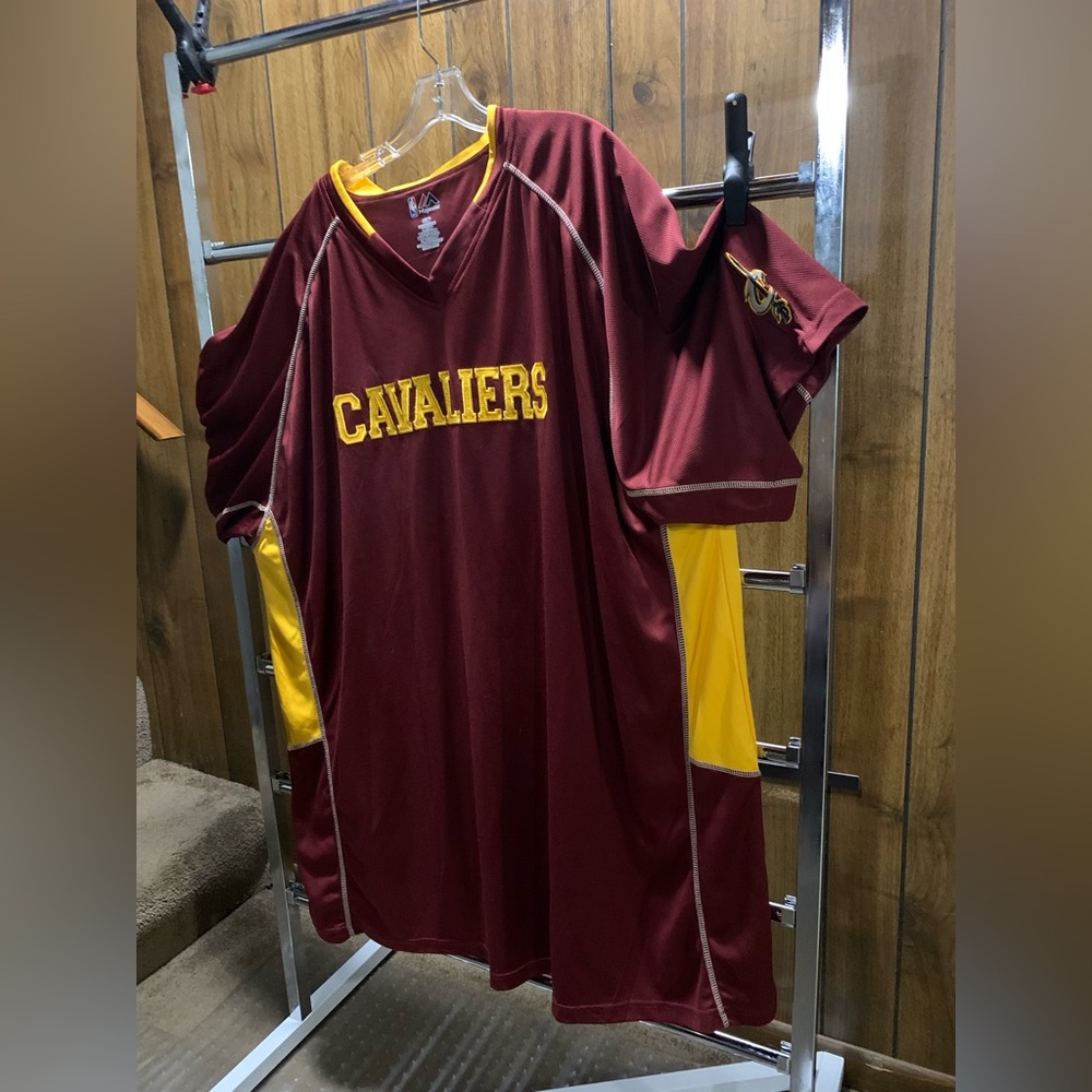 Big Men’s Majestic NBA Cavalier jersey. 5XLT. Never worn. $35